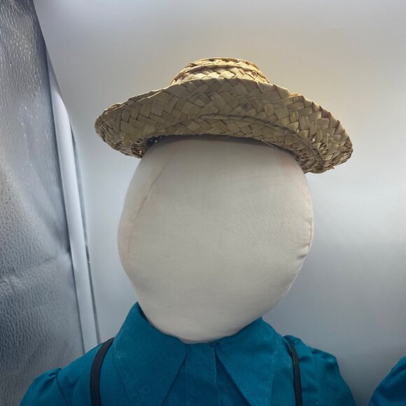 Vtg Katie's Amish Dolls Set Boy Girl Authentic Attire 23" USA Handmade Old Order - Picture 6 of 10